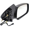 DOOR MIRROR RH POWER TEXTURED REPLACEMENT FOR  CHEVROLET HHR 2007 PARTSLINK NUMBER  GM1321367