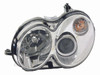 HEAD LAMP LH W/O CURVE LIGHTING W/O BULB/MODULE CLK MODELS HQ  REPLACEMENT FOR MERCEDES CLK350 2006 PARTSLINK NUMBER  MB2518102