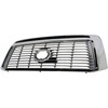 GRILLE LTD/PLATINUM MODEL W/O SPORT PKG CHROME W/SILVER BILLET INSERT SAME AS TO1200364     REPLACEMENT FOR TOYOTA TUNDRA PICKUP 2013 PARTSLINK NUMBER  TO1200338