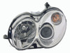 HEAD LAMP LH W/O CURVE LIGHTING W/O BULB/MODULE CLK MODELS HQ  REPLACEMENT FOR MERCEDES CLK500 2006 PARTSLINK NUMBER  MB2518102