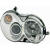 HEAD LAMP RH W/O CURVE LIGHTING W/O BULB/MODULE CLK MODELS HQ  REPLACEMENT FOR MERCEDES CLK500 2006 PARTSLINK NUMBER  	MB2519102