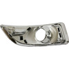 FOG LAMP BEZEL FR LH CHROME/BLACK LT/LTZ MODEL/CLASSIC REPLACEMENT FOR  CHEVROLET MALIBU 2007 PARTSLINK NUMBER  GM2598103