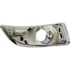 FOG LAMP BEZEL FR LH CHROME/BLACK LT/LTZ MODEL/CLASSIC REPLACEMENT FOR  CHEVROLET MALIBU MAXX 2007 PARTSLINK NUMBER  GM2598103
