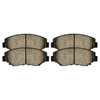 BRAKE PADS SET FR CERAMIC REPLACEMENT FOR HONDA ELEMENT 2004 PARTSLINK NUMBER D914
