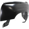 FENDER FR LH USA BUILT CAPA REPLACEMENT FOR  CHEVROLET PICKUP CHEVY SILVERADO HYBRID 2007 PARTSLINK NUMBER  GM1240305C