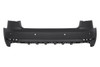 BUMPER RR PRIMED W/PARK ASSIST SENSOR FOR SDN W/O S-LINE REPLACEMENT FOR AUDI A4 QUATTRO 2019 PARTSLINK NUMBER AU1100231