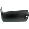 BUMPER END RR RH BLACK W/O SENSOR HOLE STEEL 2500/3500 SERIES 07-10 REPLACEMENT FOR  CHEVROLET PICKUP CHEVY SILVERADO-1500, 2500-3500 2007 PARTSLINK NUMBER  GM1105151