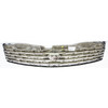 GRILLE CHROME/BLACK REPLACEMENT FOR INFINITI G35 COUPE 2004 PARTSLINK NUMBER IN1200107