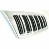 GRILLE CHROME/BLACK LTD REPLACEMENT FOR JEEP GRAND CHEROKEE 2004 PARTSLINK NUMBER CH1200298