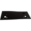 LICENSE PLATE BRACKET RR W/O MOUNTING HARDWARE     REPLACEMENT FOR VOLKSWAGEN TIGUAN  2013 PARTSLINK NUMBER  VW1168101