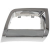 FOG LAMP BEZEL FR RH CHROME REPLACEMENT FOR  CHEVROLET TRAILBLAZER 2007 PARTSLINK NUMBER  GM1039106