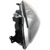 HEAD LAMP LH BLACK BEZEL FOR RALLIART MODEL HQ  REPLACEMENT FOR MITSUBISHI LANCER 2006 PARTSLINK NUMBER MI2502135