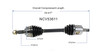C V AXLE LH V6 3.5L  REPLACEMENT FOR NISSAN ALTIMA 2006 PARTSLINK NUMBER NCV53611