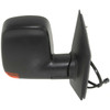 DOOR MIRROR RH POWER HTD W/SIGNAL MANUAL FOLDING REPLACEMENT FOR  CHEVROLET VAN CHEVY EXPRESS 2007 PARTSLINK NUMBER  GM1321356