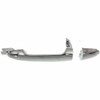 DOOR HANDLE RR LH OUTER CHROME W/CAP REPLACEMENT FOR KIA SPECTRA(SEDAN) 2004 PARTSLINK NUMBER KI1520122