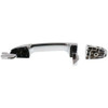 DOOR HANDLE RR RH OUTER CHROME W/CAP REPLACEMENT FOR KIA SPECTRA(SEDAN) 2004 PARTSLINK NUMBER KI1521122