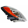 HEAD LAMP RH CHROME LX MODEL HQ REPLACEMENT FOR KIA SPECTRA(SEDAN) 2004 PARTSLINK NUMBER KI2503116