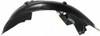 FENDER LINER FR RH REPLACEMENT FOR  DODGE CHARGER 2007 PARTSLINK NUMBER  CH1251128