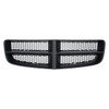 GRILLE MATT BLACK W/PRIMED FRAME SRT-8 MODEL REPLACEMENT FOR DODGE CHARGER 2007 PARTSLINK NUMBER  CH1200376