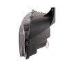 HEAD LAMP RH BLACK HOUSING HALOGEN REPLACEMENT FOR DODGE CHARGER 2007 PARTSLINK NUMBER  CH2519132