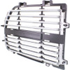 GRILLE LH CHROME/BLACK REPLACEMENT FOR DODGE MAGNUM 2007 PARTSLINK NUMBER  CH1200346