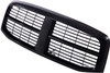 GRILLE MATTE-BLACK REPLACEMENT FOR DODGE  PICKUP DODGE RAM 1500 2007 PARTSLINK NUMBER  CH1200280