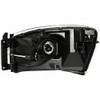 HEAD LAMP RH W/O LOWER AMBER HQ  REPLACEMENT FOR DODGE  PICKUP DODGE RAM 1500 2007 PARTSLINK NUMBER  CH2503180