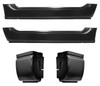 ROCKER PANEL RH STANDARD CAB REPLACEMENT FOR DODGE  PICKUP DODGE RAM 1500 2007 PARTSLINK NUMBER  1583-102R