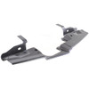 GRILLE UPPER BRACKET MATTE-BLACK (GRILLE SUPPORT)    REPLACEMENT FOR CADILLAC CTS 2009 PARTSLINK NUMBER  GM1207109