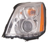 HEAD LAMP LH HID HQ    REPLACEMENT FOR CADILLAC DTS  2009 PARTSLINK NUMBER  GM2502275