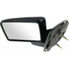 DOOR MIRROR LH MANUAL STD SQUARE DESIGN TEXTURED REPLACEMENT FOR FORD PICKUP FORD LIGHTDUTY(F150) 2007 PARTSLINK NUMBER  FO1320244