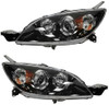 HEAD LAMP RH HB W/HID HQ REPLACEMENT FOR MAZDA MAZDA 3 2004 PARTSLINK NUMBER MA2519112