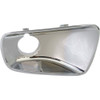 FOG LAMP BEZEL FR RH W/FOG LAMP HOLE CHROME W/O RED LINE  REPLACEMENT FOR SATURN VUE 2006 PARTSLINK NUMBER GM2595102