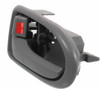 DOOR HANDLE FR LH INNER GRAY W/O CHROME REPLACEMENT FOR MAZDA MPV 2004 PARTSLINK NUMBER MA1352107
