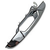 DOOR HANDLE RR RH OUTER CHROME   REPLACEMENT FOR CHEVROLET  AVALANCHE 2009 PARTSLINK NUMBER   GM1521130