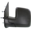 DOOR MIRROR LH MANUAL W/DUAL GLASS REPLACEMENT FOR FORD VAN FORD ECONOLINE 2007 PARTSLINK NUMBER  FO1320253