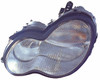 HEAD LAMP LH W/O BULB/BALLASU XENON TYPE SDN/WGN 02-07 HQ REPLACEMENT FOR MERCEDES C32 AMG 2004 PARTSLINK NUMBER MB2502149