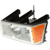 HEAD LAMP LH XTREME W/CHROME BEZEL HQ REPLACEMENT FOR GMC CANYON 2007 PARTSLINK NUMBER  GM2502247