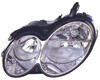 HEAD LAMP LH HALOGEN CLK MODELS HQ REPLACEMENT FOR MERCEDES CLK500 2004 PARTSLINK NUMBER MB2502173