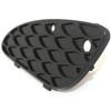 GRILLE LOWER LH OUTER W/O SPRT MATT-BLACK REPLACEMENT FOR MERCEDES E320 2004 PARTSLINK NUMBER MB1038111