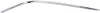 BUMPER MOULDING FR RH CHROME REPLACEMENT FOR MERCEDES S430 2004 PARTSLINK NUMBER MB1059110