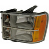 HEAD LAMP LH CAPA REPLACEMENT FOR GMC PICKUP GMC SIERRA - 1500, 2500-3500 2007 PARTSLINK NUMBER  GM2502283C