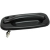 DOOR HANDLE FR LH OUTER BLACK (W/KEY HO) REPLACEMENT FOR GMC PICKUP GMC SIERRA HYBRID 2007 PARTSLINK NUMBER  GM1310140