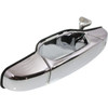 DOOR HANDLE FR LH OUTER CHROME (W/KEY HO) REPLACEMENT FOR GMC YUKON XL DENALI 2007 PARTSLINK NUMBER  GM1310163