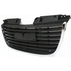 GRILLE W/O DENALI PACKAGE MATTE BLACK W/CHROME FRAME REPLACEMENT FOR GMC YUKON 2007 PARTSLINK NUMBER  GM1200576