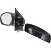 DOOR MIRROR LH POWER HTD PTM W/O OFFROAD W/O COURTESY W/O SIGNAL REPLACEMENT FOR GMC YUKON DENALI 2007 PARTSLINK NUMBER  GM1320336