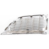 GRILLE RH CHROME GRAY REPLACEMENT FOR MITSUBISHI GALANT 2004 PARTSLINK NUMBER MI1200251
