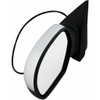 DOOR MIRROR LH POWER HTD W/OFFROAD W/O COURTESY W/O SIGNAL CHROME CAP    REPLACEMENT FOR CHEVROLET SUBURBAN 2009 PARTSLINK NUMBER  GM1320340