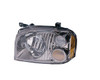 HEAD LAMP LH SE MDL HQ REPLACEMENT FOR NISSAN FRONTIER PICKUP 2004 PARTSLINK NUMBER NI2502131