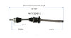 C V AXLE RH V6 3.5L REPLACEMENT FOR NISSAN MAXIMA 2004 PARTSLINK NUMBER NCV53612